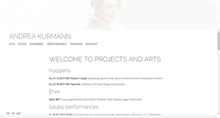 Desktop Screenshot of andrea-kurmann.de